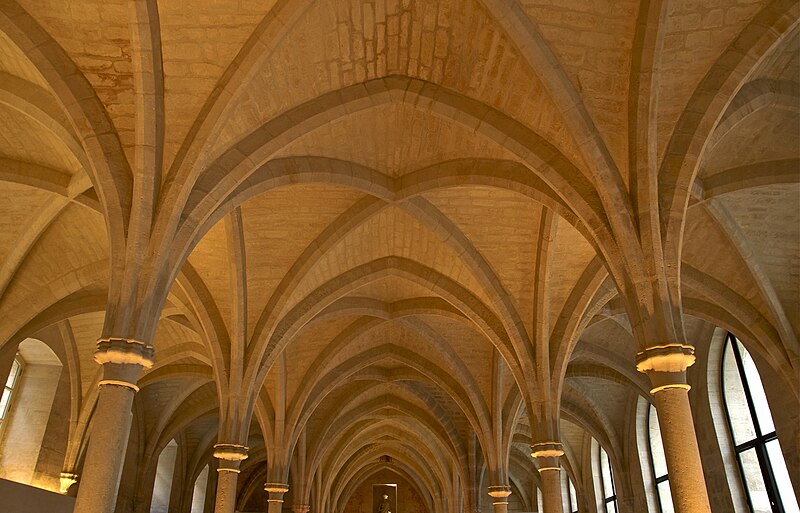 File:Collège Bernardins voûtes vaults.jpg