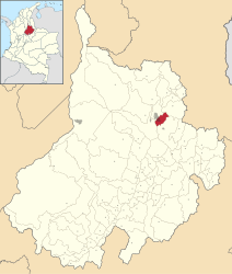 Floridablanca - Carte