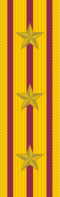 Colonel rank insignia (Manchukuo).png