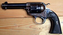 Colt Bisley Model .38-40 WCF, shipped 1904 to Copper Queen Cons. Mining Co in Bisbee, Arizona Colt Bisley 38-40.JPG