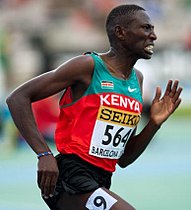 Bronzemedaillengewinner Conseslus Kipruto