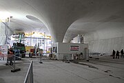 Construction of Stuttgart 21 station in 2023