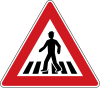 Panneau routier de la République tchèque A 11.svg