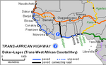 Vignette pour Autoroute côtière trans-ouest-africaine