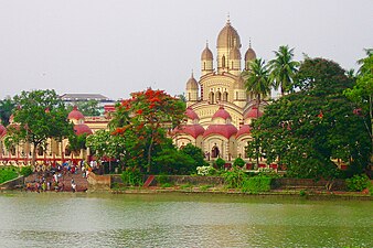 Храм Кали в Дакшинешваре (Калькутта, Западная Бенгалия)