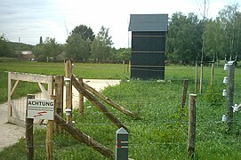 Reconstrucción de la valla en Molenbeersel.