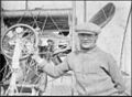 Didier Masson en el Avión Sonora 1912.