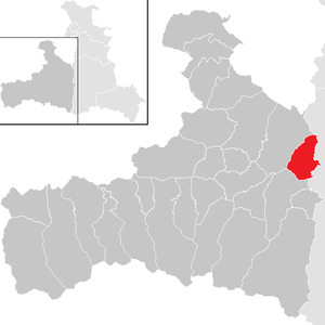 Дінтен-ам-Гохкеніг на мапі округу та землі