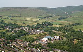<span class="mw-page-title-main">Diggle, Greater Manchester</span> Human settlement in England