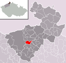 Localização de Dobrná