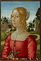 Porträt einer Dame, Williamstown, Clark Art Institute, ca. 1490
