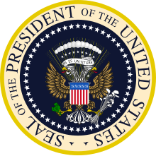 white house seal eagle