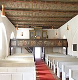 Reinickendorf village church (Berlin) Organ gallery.jpg