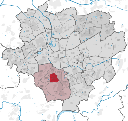 Dortmund Statistischer Bezirk Hombruch