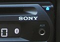 Eject Button on Sony MEX-BT2500 Xplod Bluetooth stereo head unit.jpg