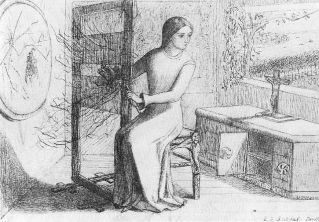 An 1853 illustration by Elizabeth Siddal