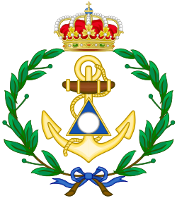 Emblem of the Spanish Navy Hydrographic School.svg