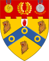 Arms of Hussey Vivian and the Barons Vivian, granted 1827