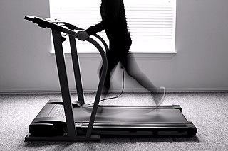 <span class="mw-page-title-main">Treadmill</span> Exercise machine
