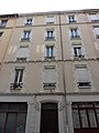 Facade de l'immeuble de style Art Nouveau au 3 rue Terray à Grenoble.