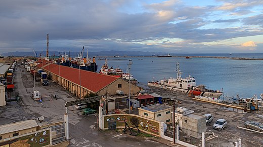 The port of Famagusta