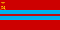 Flag of Turkmen SSR (1953–1991)