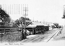 The original Franklin depot in 1905 Franklin depot 1905.JPG