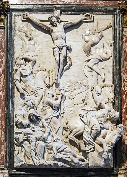 File:Frari (Venice) - Sacristy - the Crucifixion by Francesco Cabianca.jpg