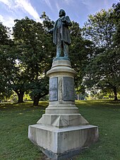 The statue in Highland Park, 2018 FrederickDouglassSummerMorning2018.jpg