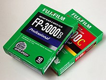 Fujifilm equivalents of Polaroid films Fujifilm Instant FP.jpg