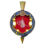 Garter encircled arms of Abdulmejid I, Sultan of Ottoman Empire.png