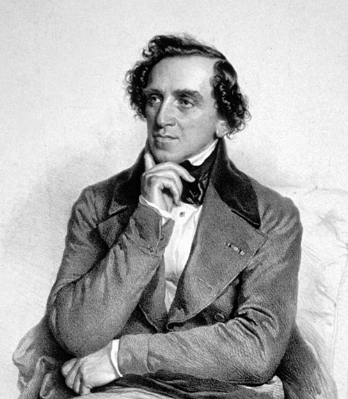 Giacomo Meyerbeer, portrayed in 1847