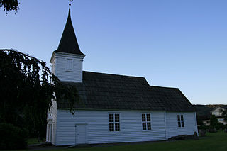 Gjerde Church Church in Vestland, Norway