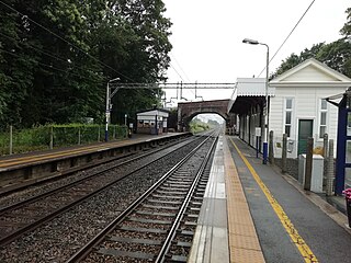 <span class="mw-page-title-main">Goostrey railway station</span> Railway station in Cheshire, England