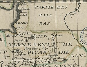 Picardie: Étymologie, Emblèmes et symboles, Géographie