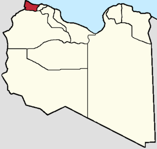 <span class="mw-page-title-main">Az Zawiyah Governorate</span> Governorate of Libya