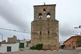 Graja de Iniesta, Iglesia parroquial, espadaña.jpg