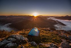 Снимка от връх Драговски камък, Гребен планина