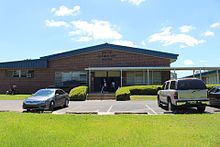 Gretna Elementary School (closed in 2017) Gretna Elementary School building.jpg