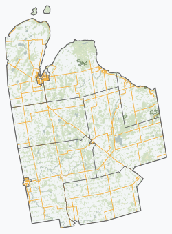 Owen Sound is located in Grey County