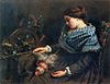Gustave Courbet - Nukkuva kiekko - WGA05461.jpg