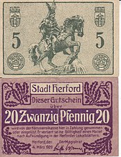 Noodgeld, 1920