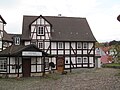 Eaves half-timbered building