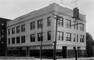 <span class="mw-page-title-main">Cheyenne Business College</span> Defunct trade school in Cheyenne, Wyoming