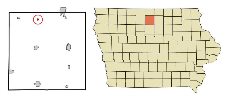 File:Hancock County Iowa Incorporated and Unincorporated areas Crystal Lake Highlighted.svg