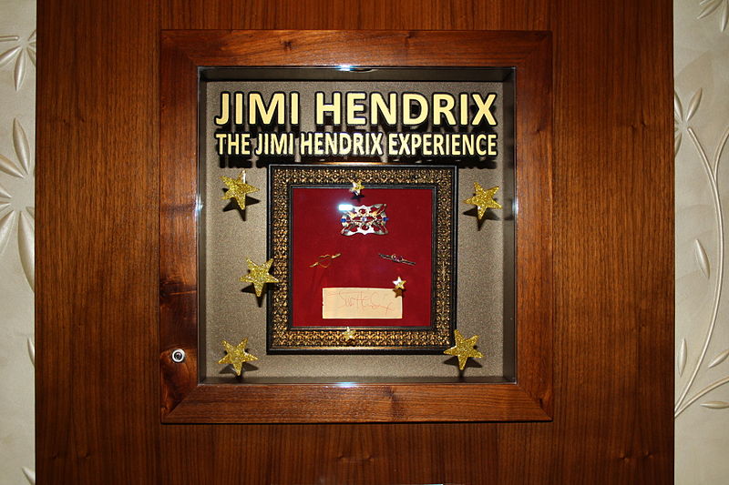File:Hard Rock Cafe Florence - Jimi Hendrix pins.JPG