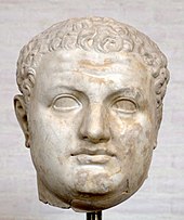 Colossal head of Titus, son of Vespasian. Glyptothek, Munich Head Titus Glyptothek Munich 338.jpg