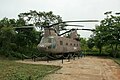 Xác 1 chiếc CH-47 Chinook của Mỹ tại bảo tàng Khe Sanh