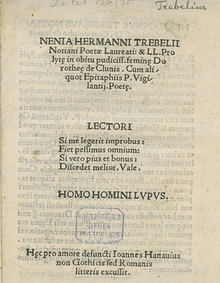 Nenia in obitu pudiciss. femine Dorotheae de Clunis, 1512