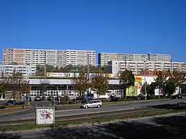 View from the Haarbergstrasse to the Herrenberg